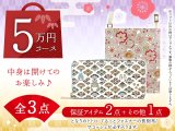 【福袋5万円コース】 ●全3点入り ●保証アイテム：となりのトトロ ぐるっとファスナーの長財布/サコッシュ