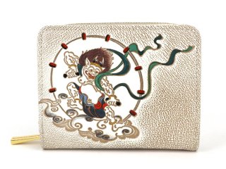 販売再開予定 ジジャブーン 風神雷神が描かれたJajaboon 長財布 - 小物